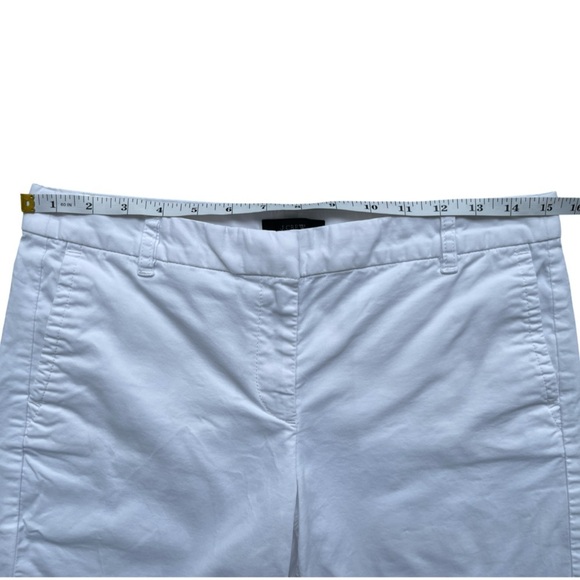 J. Crew White Bermuda Chino Short 10” - Size 4 - Picture 6 of 12
